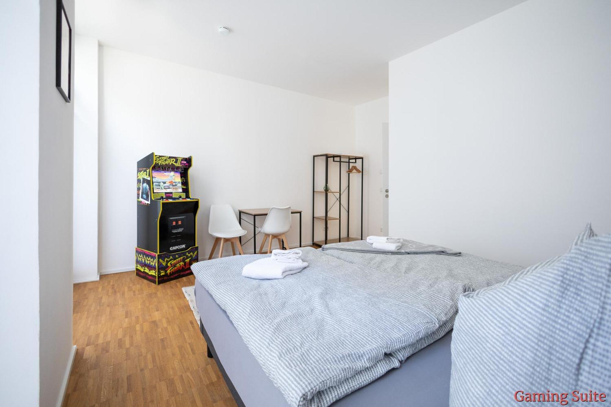 Ko-Living - Beatles Und Banksy Suites & Studios Am Eselsbrunnen - Altstadt - Kueche Halle  Extérieur photo